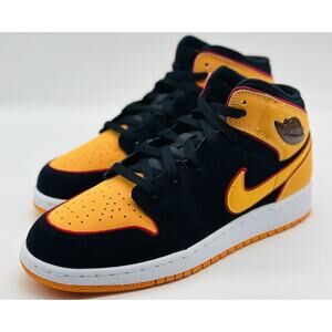 NEW Nike Air Jordan 1 Mid SE Orange Black FJ4924-008 GS Size/Women's Size Multi